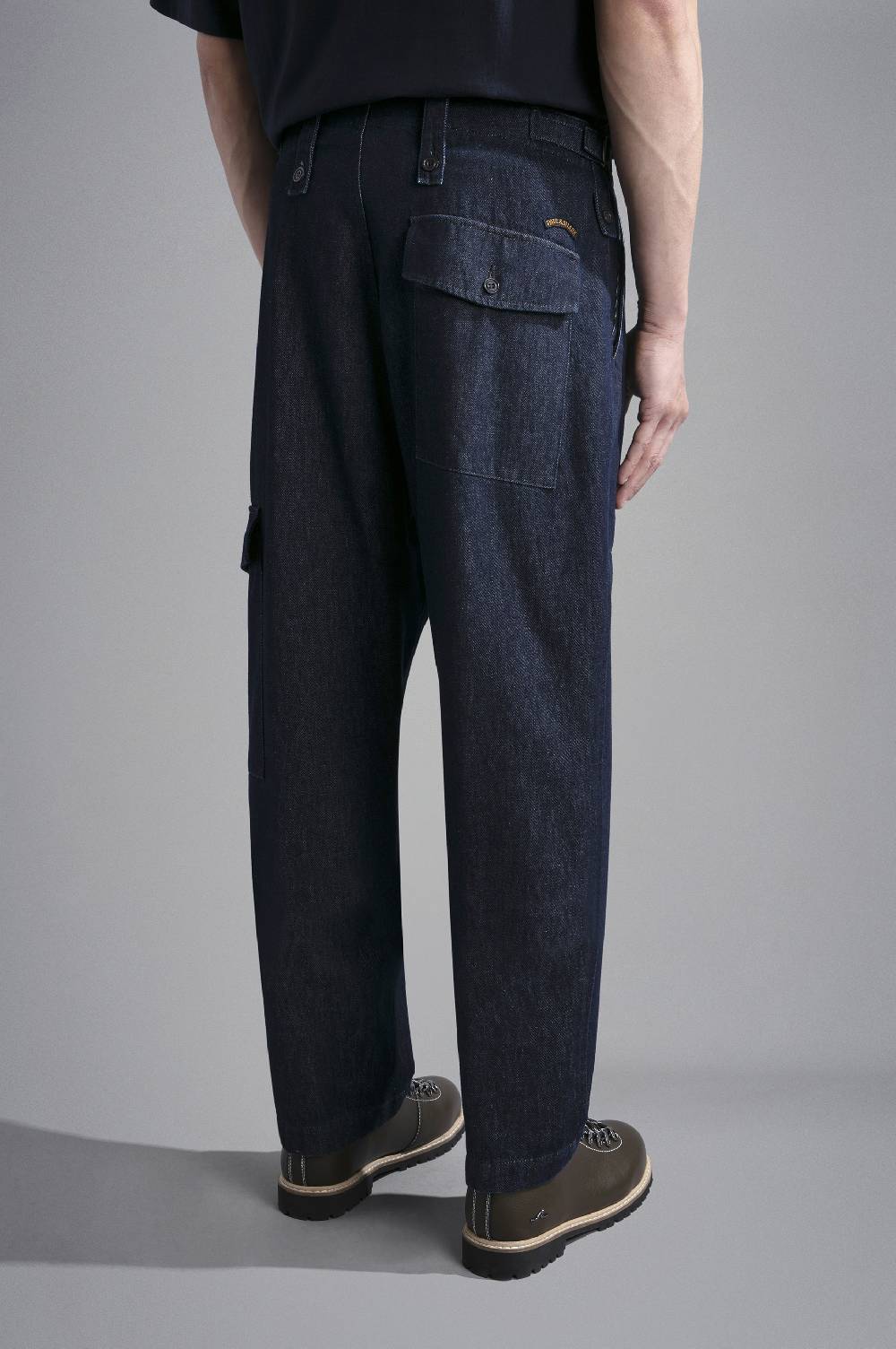 Paul & Shark Pantalone cargo in denim Paul & Shark In Linea