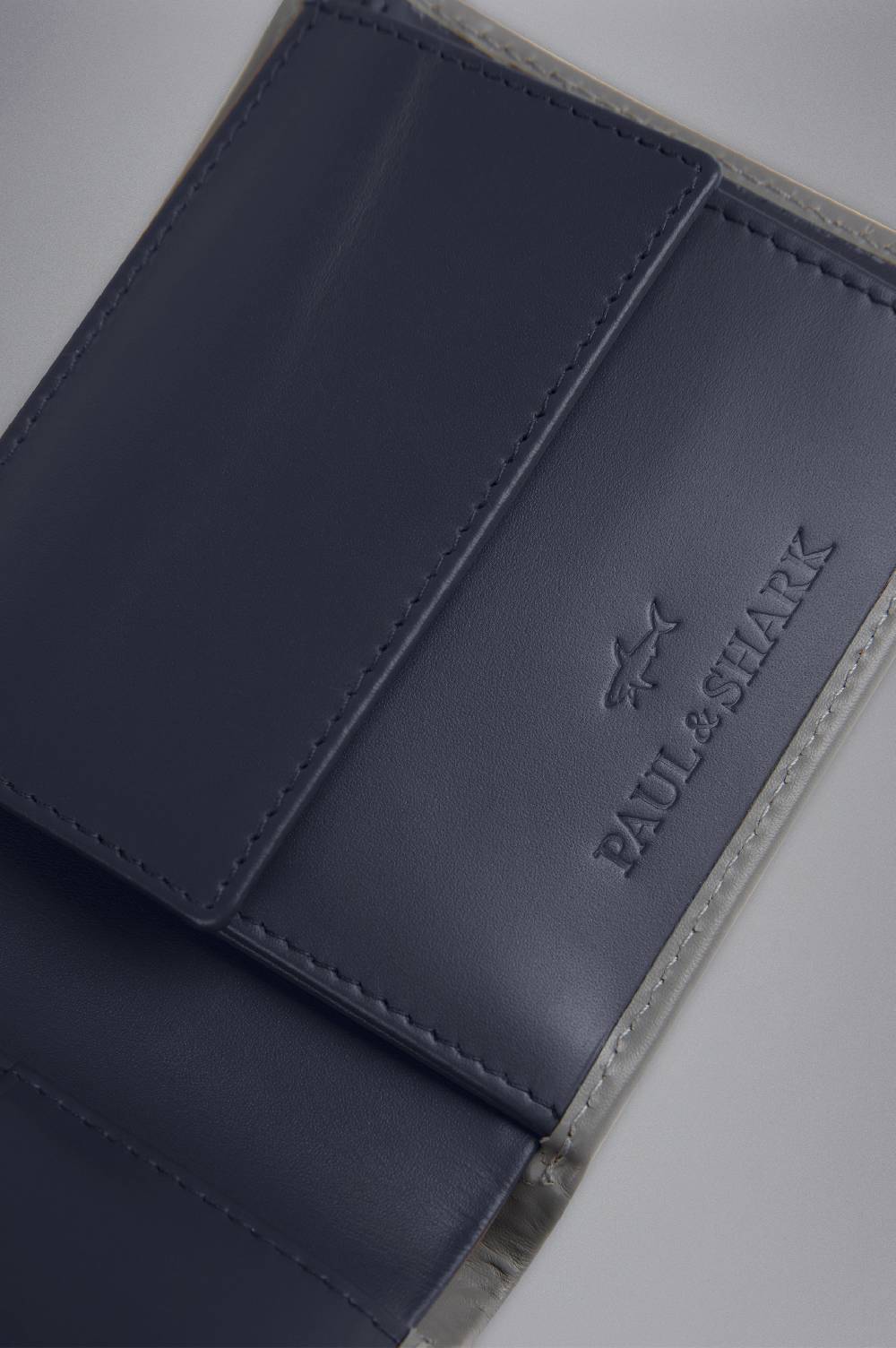 Paul & Shark Portafoglio in pelle Fin-embossed Paul & Shark Offerta