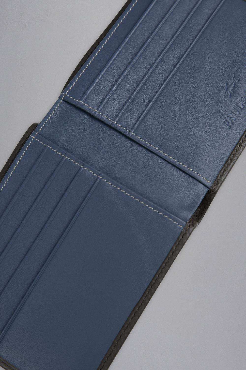 Paul & Shark Portafoglio Monogram in pelle Paul & Shark Outlet