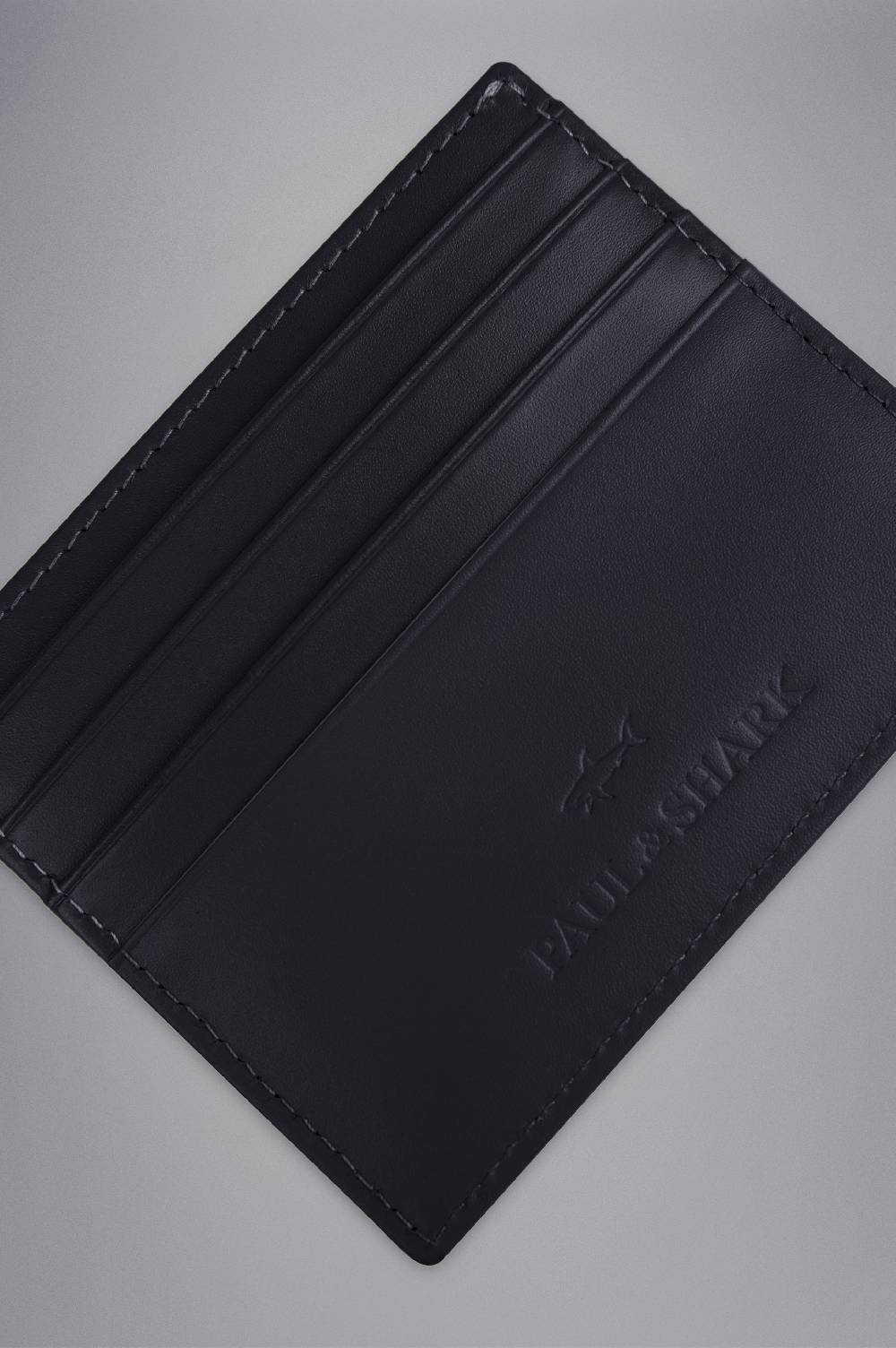 Paul & Shark Portacarte in pelle Fin-embossed Paul & Shark Saldi