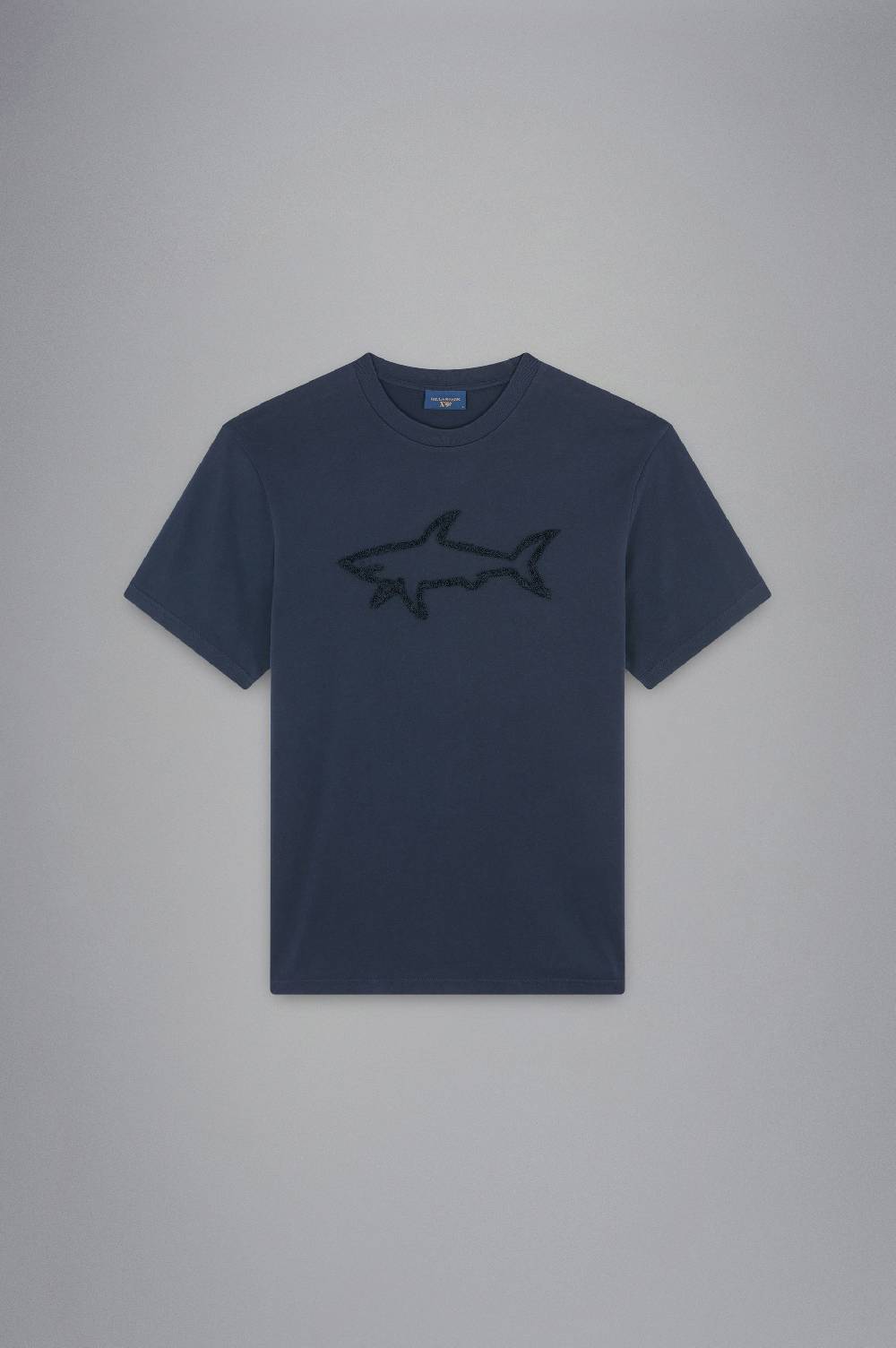 Paul & Shark T-shirt in cotone con ricamo Shark Paul & Shark Vendita Calda