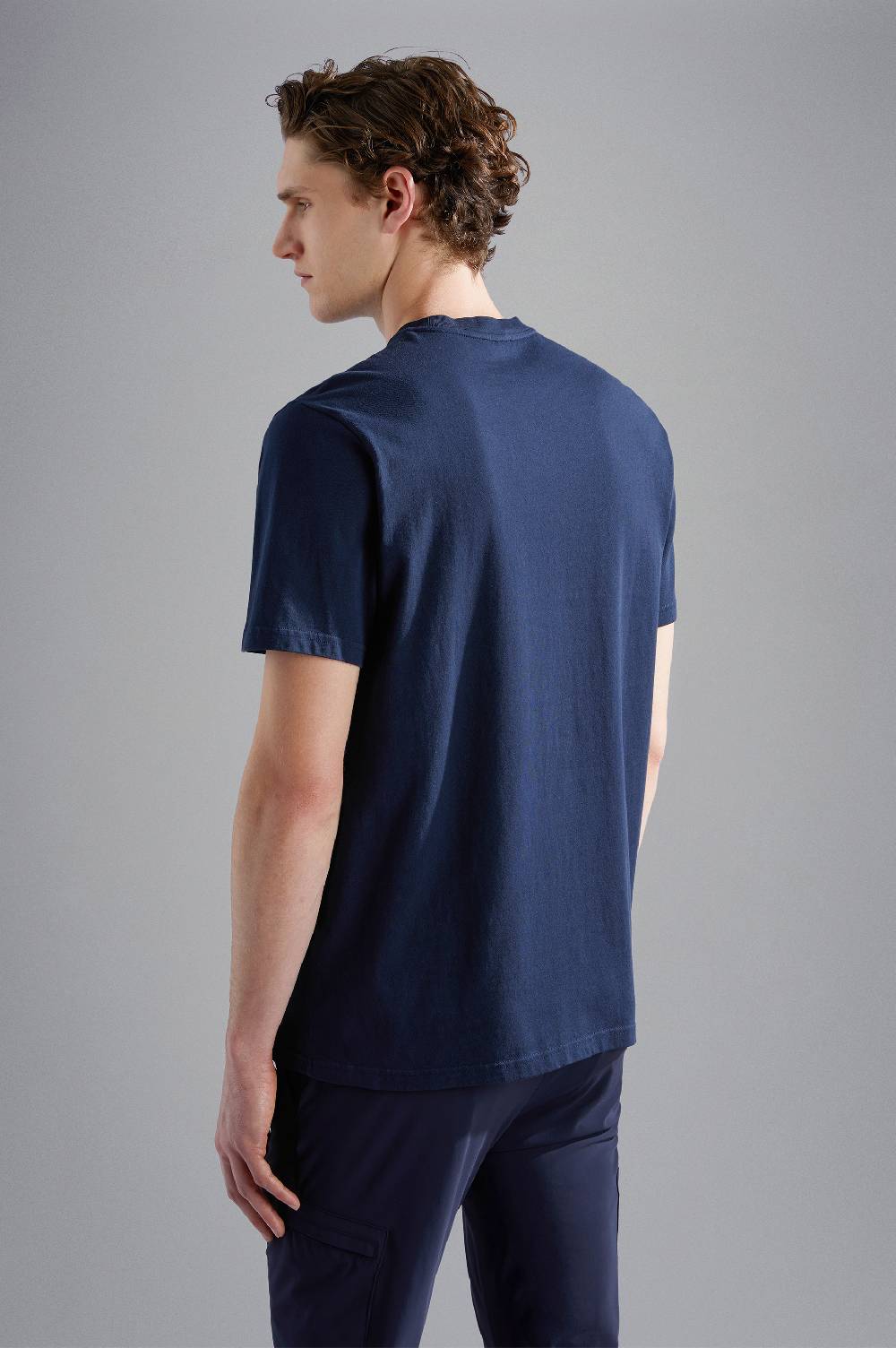 Paul & Shark T-shirt in cotone con ricamo Shark Paul & Shark Vendita Calda