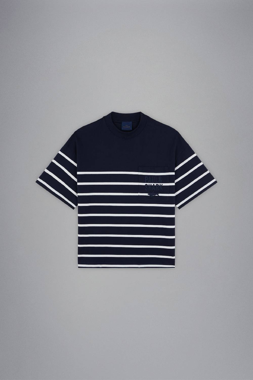 Paul & Shark T-shirt in cotone con ricamo Paul & Shark Saldi Di Fabbrica