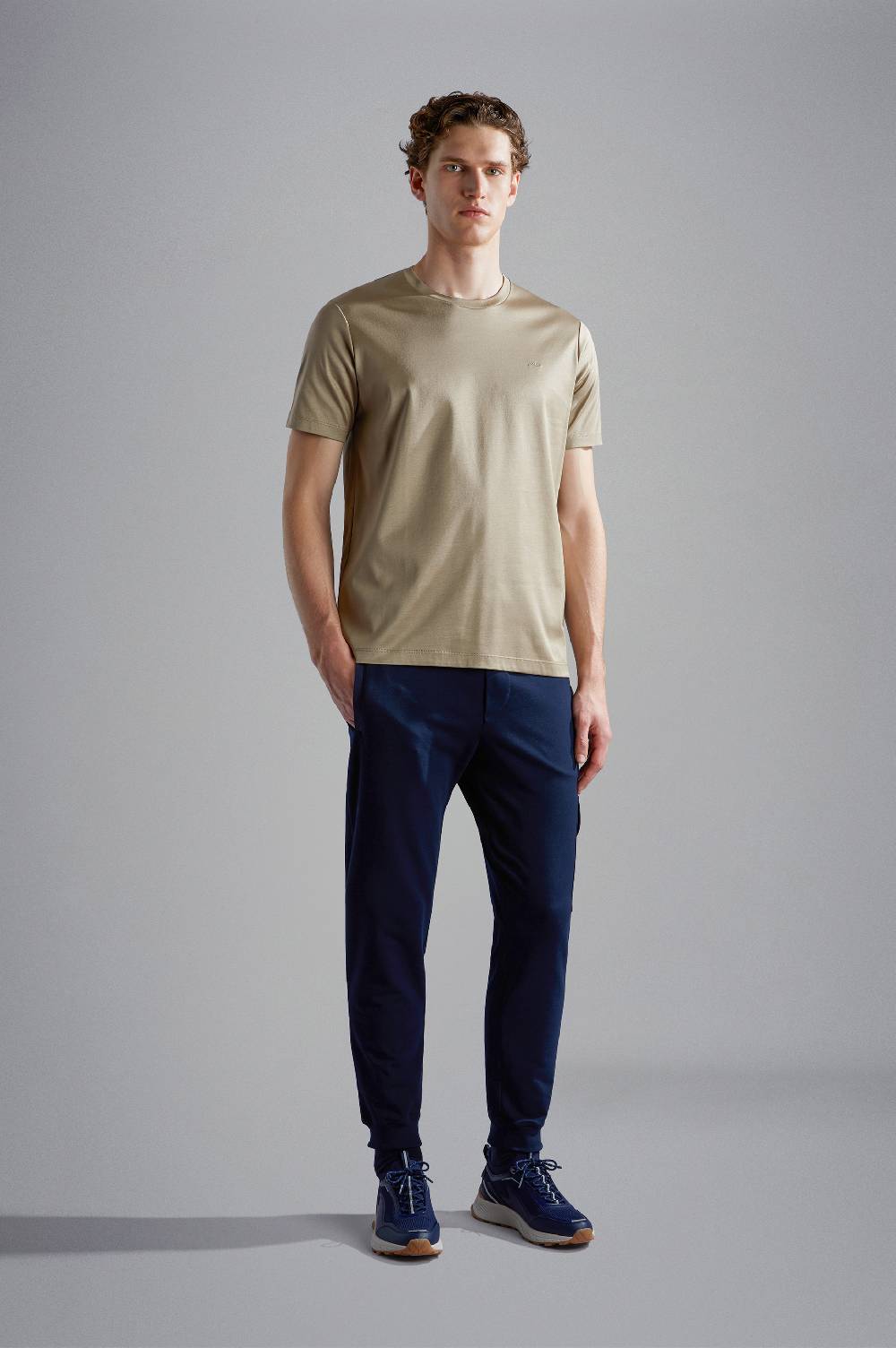 Paul & Shark T-shirt in cotone Aqua Interlock Paul & Shark In Saldo