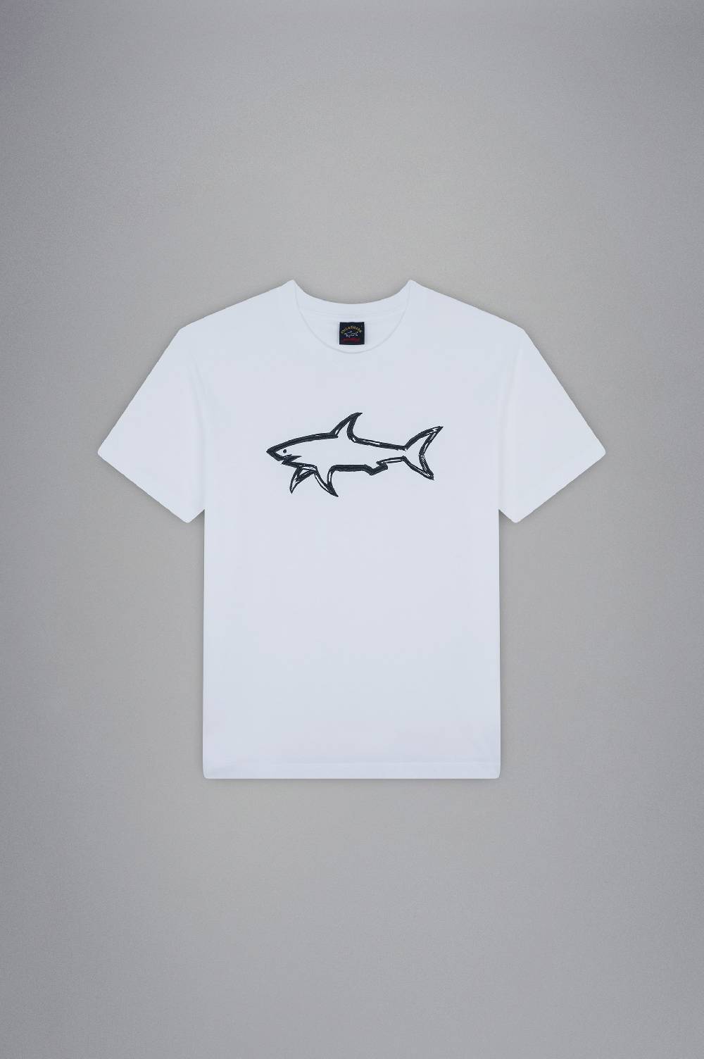 Paul & Shark T-shirt in cotone con stampa Paul & Shark Sconto di tempo limitato