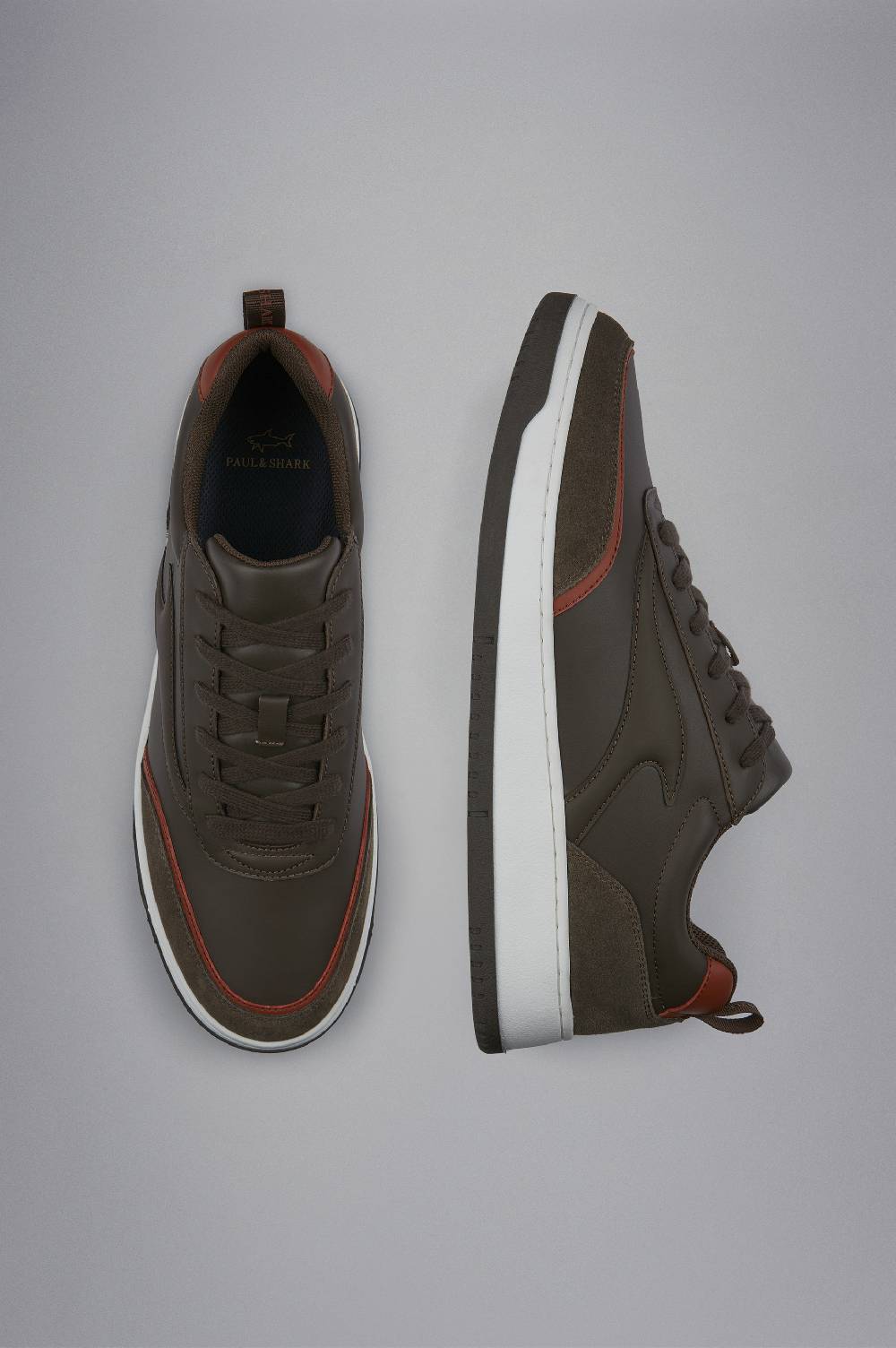 Paul & Shark Sneakers Club Fin in pelle Paul & Shark Offerte esclusive