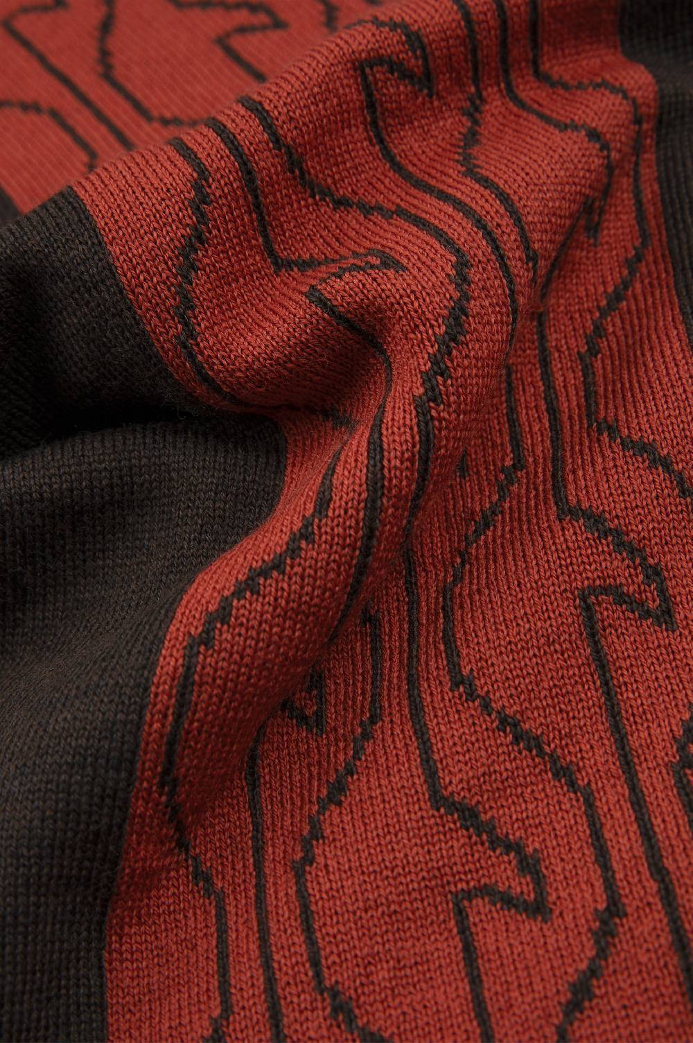 Paul & Shark Sciarpa in lana jacquard Monogram Paul & Shark Discount Store per i nuovi prodotti