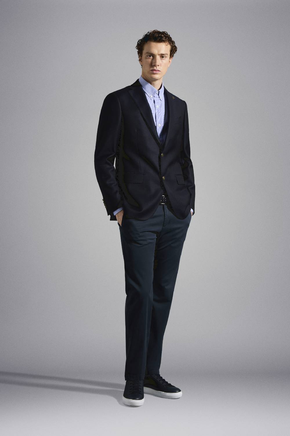 Paul & Shark Navy Blazer di lana leggera Paul & Shark Affare Del Giorno