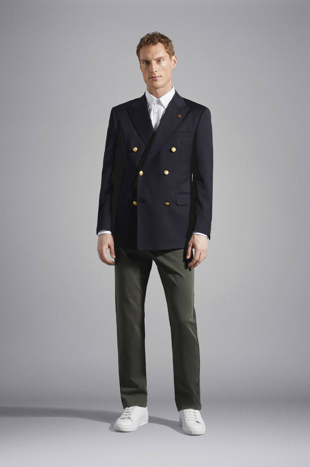 Paul & Shark Doppio petto in lana Navy Blazer Paul & Shark Prezzo Ridotto