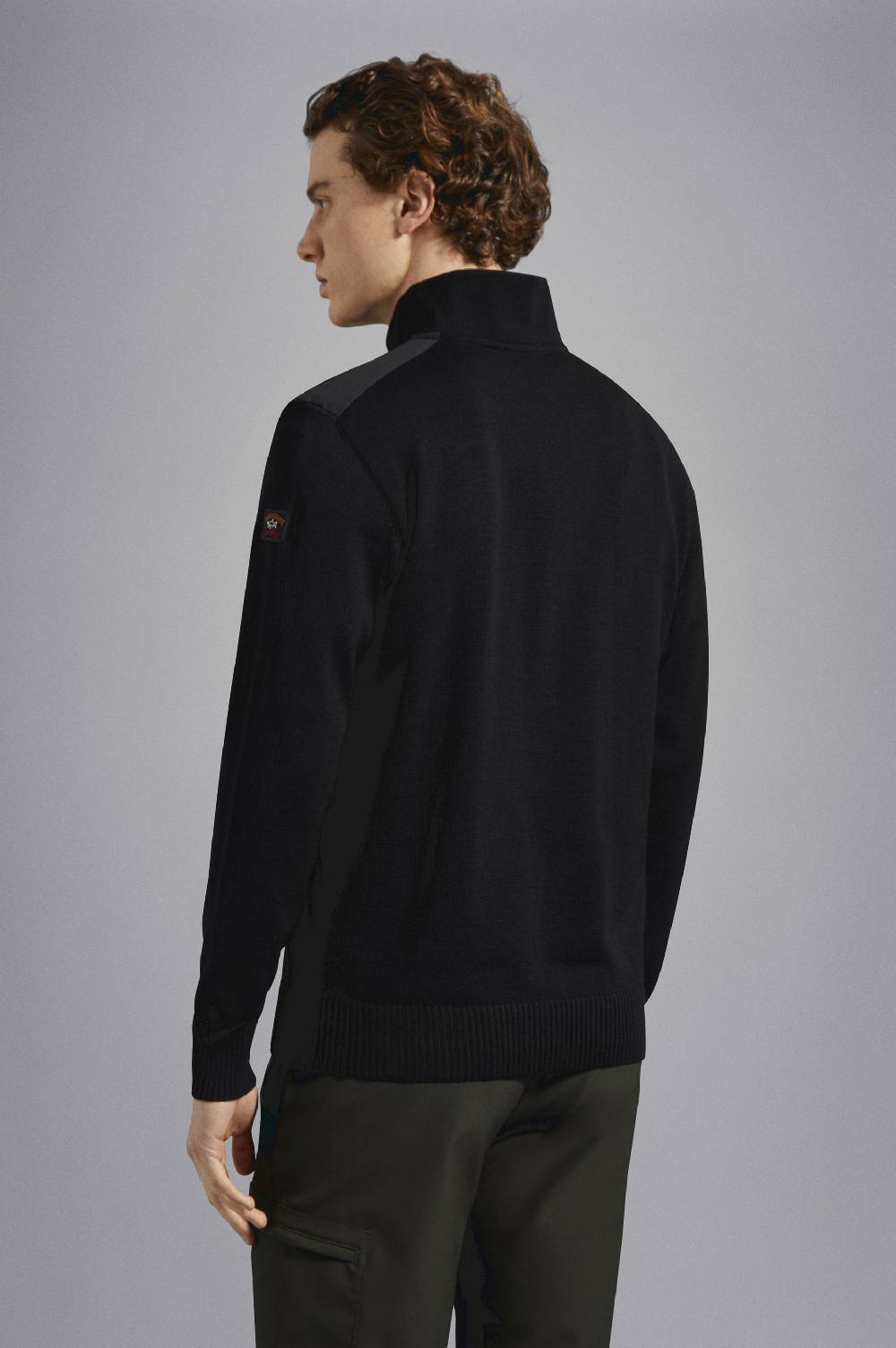 Paul & Shark Maglia con zip in lana Bretagne con badge iconico Paul & Shark Hotsell