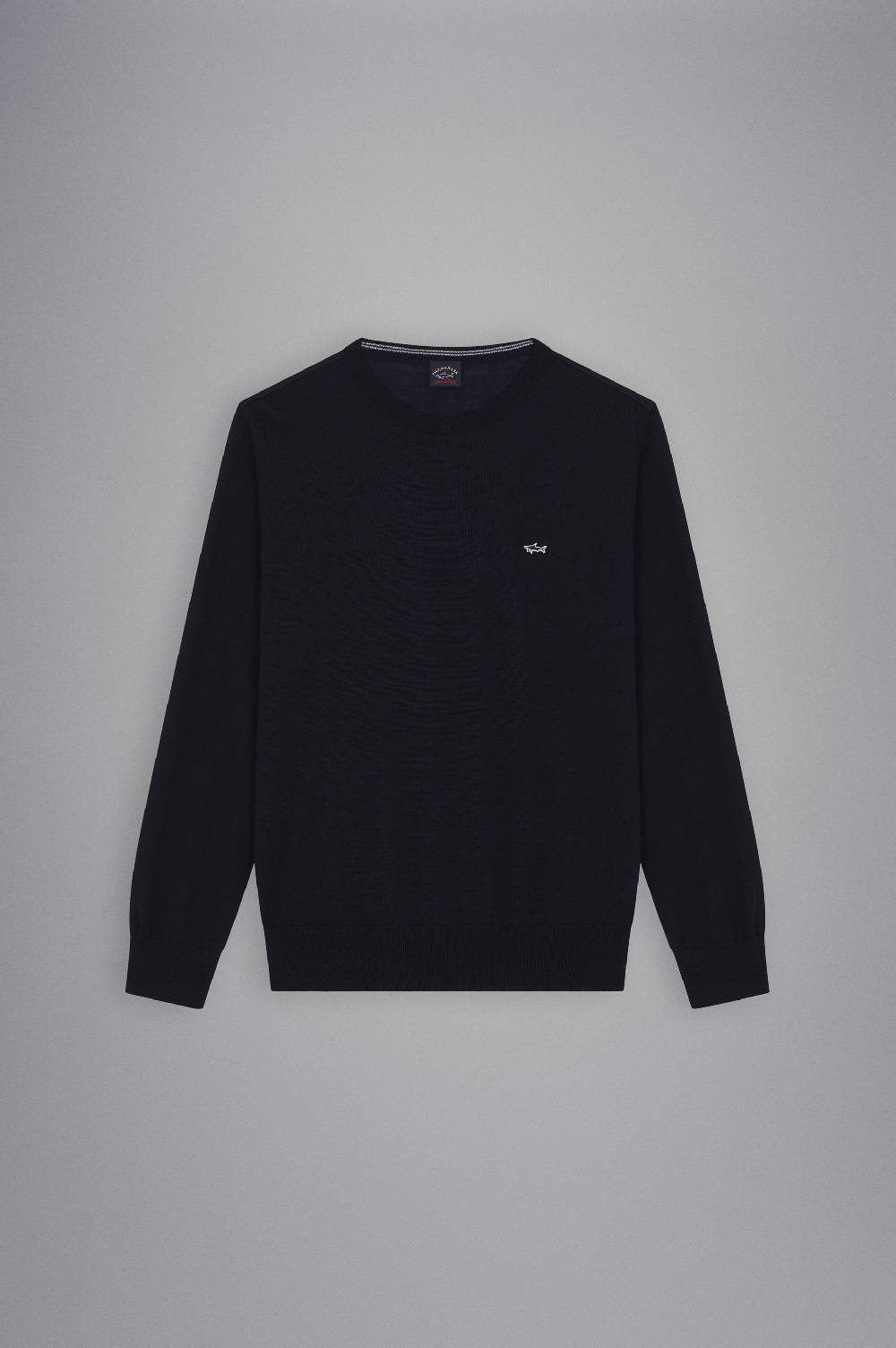 Paul & Shark Maglia in lana con Shark badge Paul & Shark Saldi Di Fabbrica