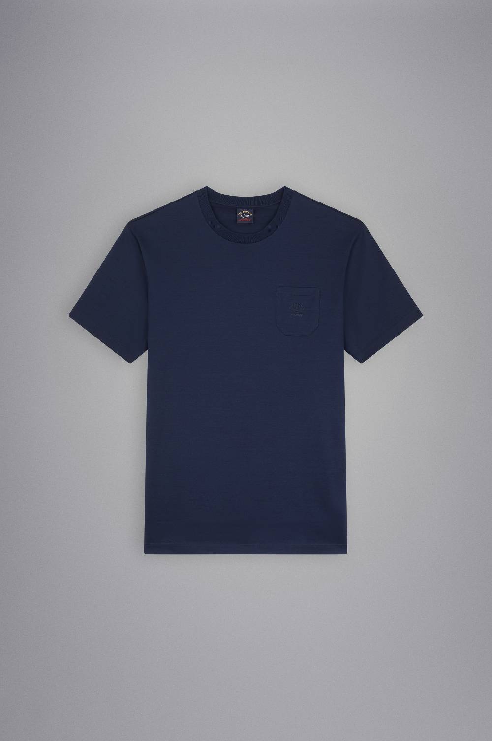 Paul & Shark T-Shirt in cotone con Logo ricamato Paul & Shark Comprare a buon mercato