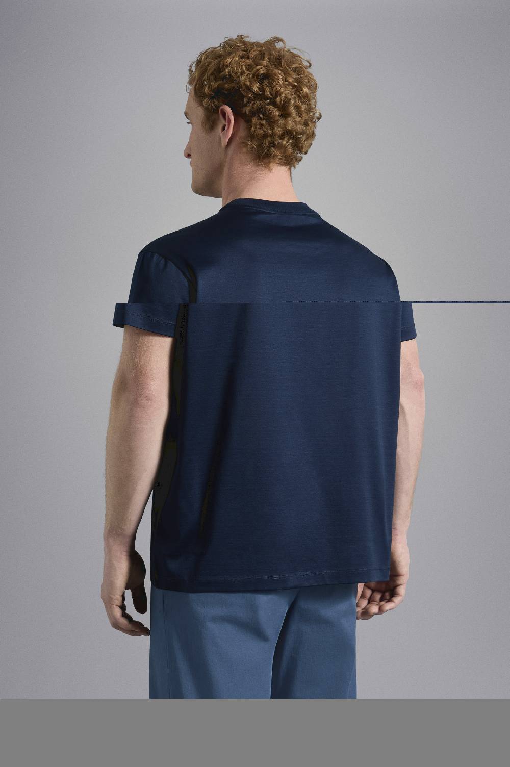 Paul & Shark T-Shirt in cotone con Logo ricamato Paul & Shark Comprare a buon mercato
