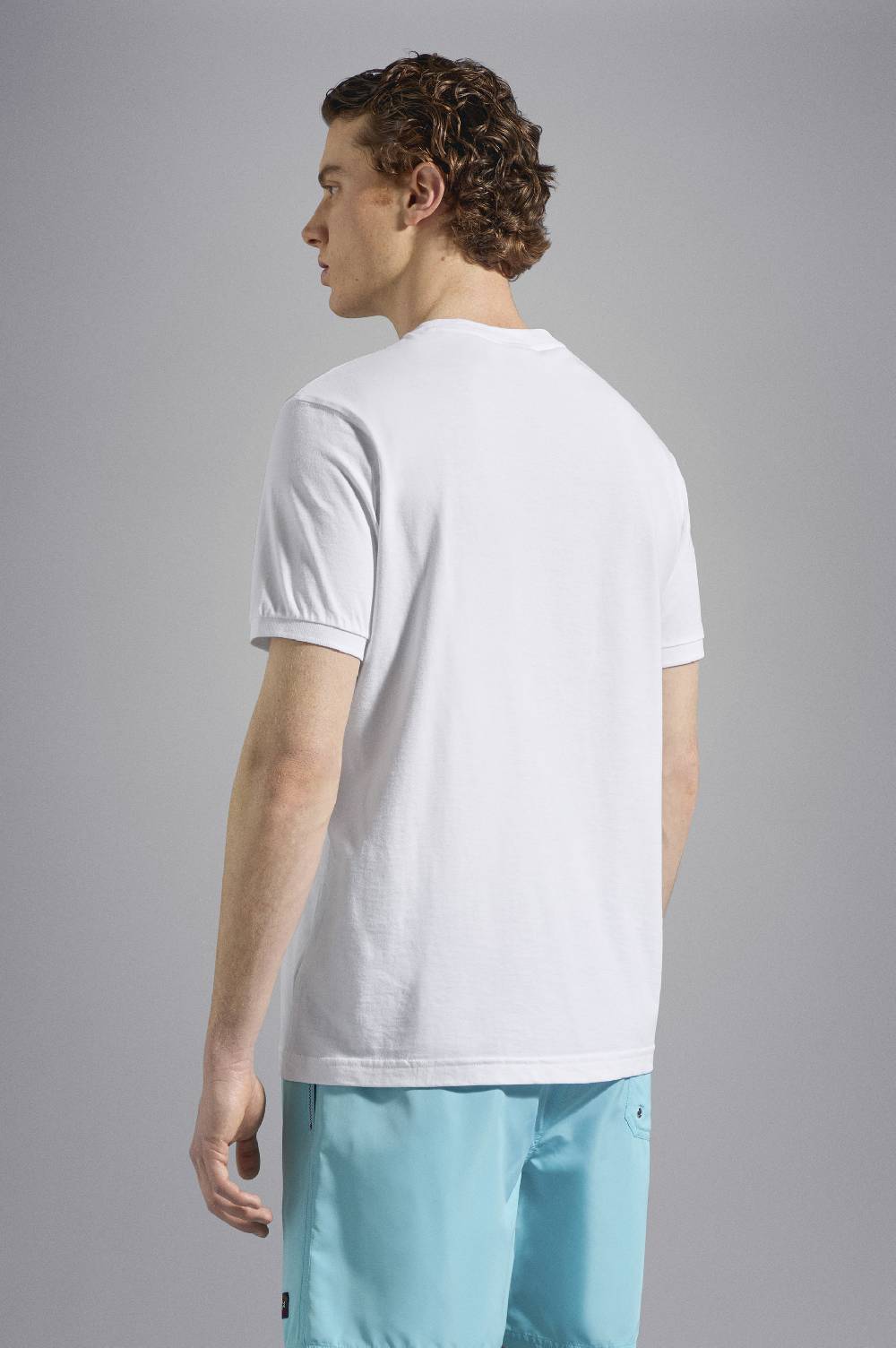 Paul & Shark T-Shirt in cotone con stampa grafica Paul & Shark Fornitura limitata