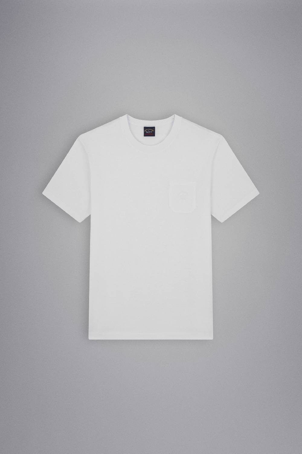 Paul & Shark T-Shirt in cotone con Logo ricamato Paul & Shark Offerta Pasqua