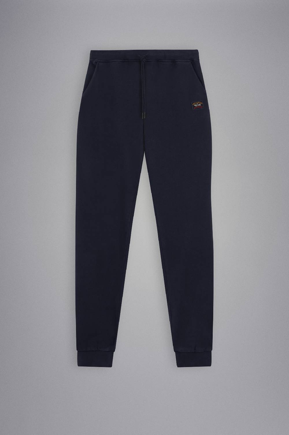 Paul & Shark Pantalone sportivo in cotone con badge iconico Paul & Shark Offerta Anniversario