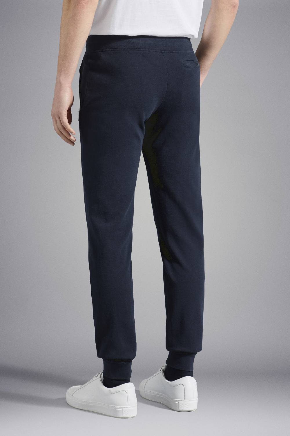 Paul & Shark Pantalone sportivo in cotone con badge iconico Paul & Shark Offerta Anniversario