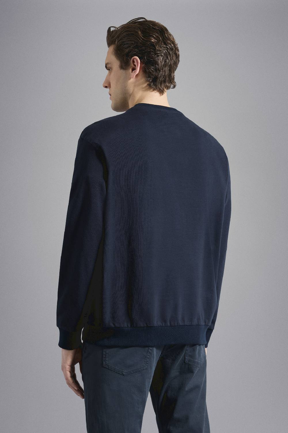 Paul & Shark Felpa in cotone con mega Logo ricamato Paul & Shark Offerta migliore