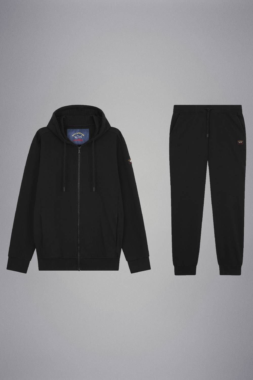 Paul & Shark Tuta sportiva in cotone con badge iconico Paul & Shark Bestseller