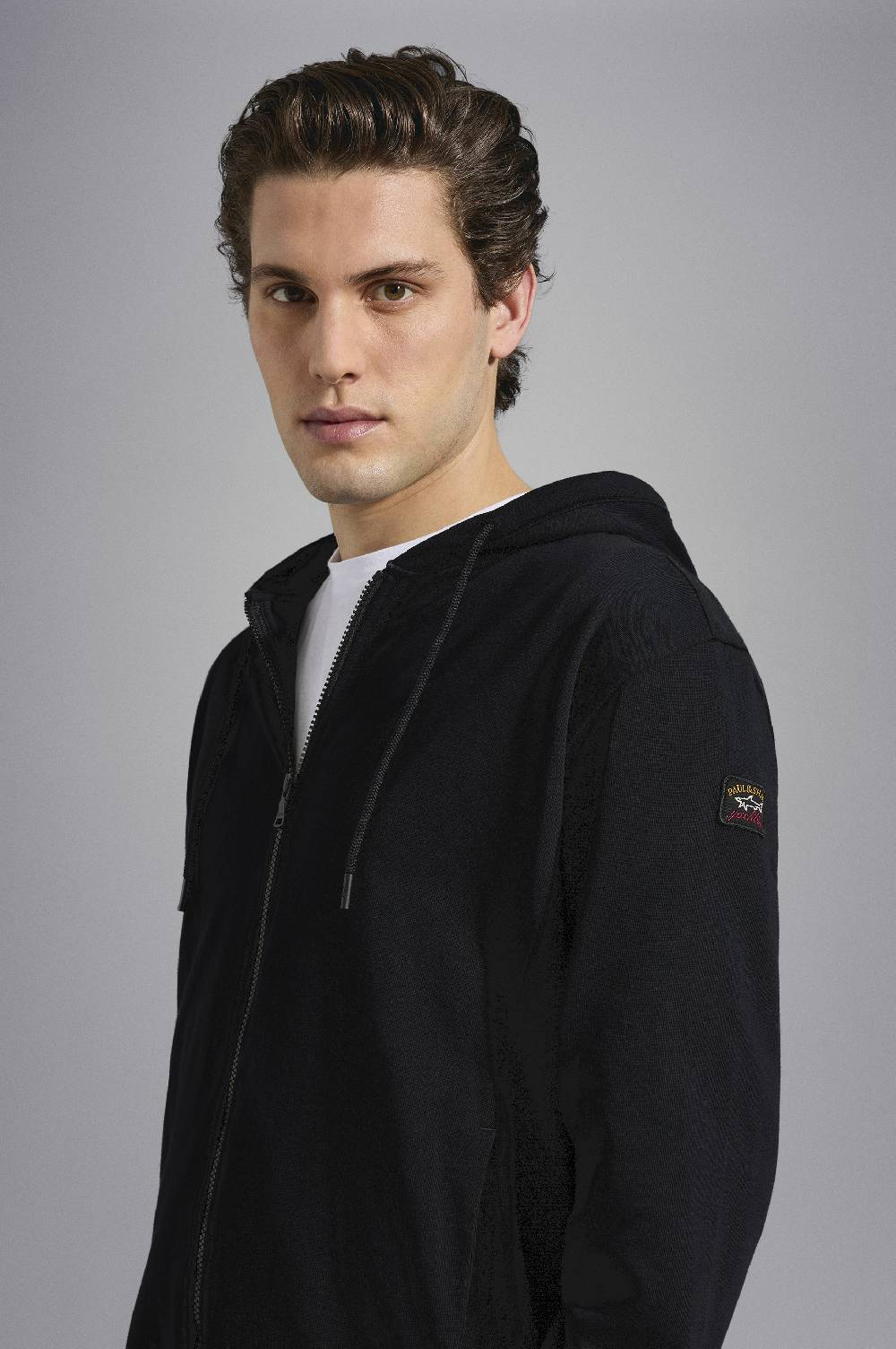 Paul & Shark Tuta sportiva in cotone con badge iconico Paul & Shark Bestseller