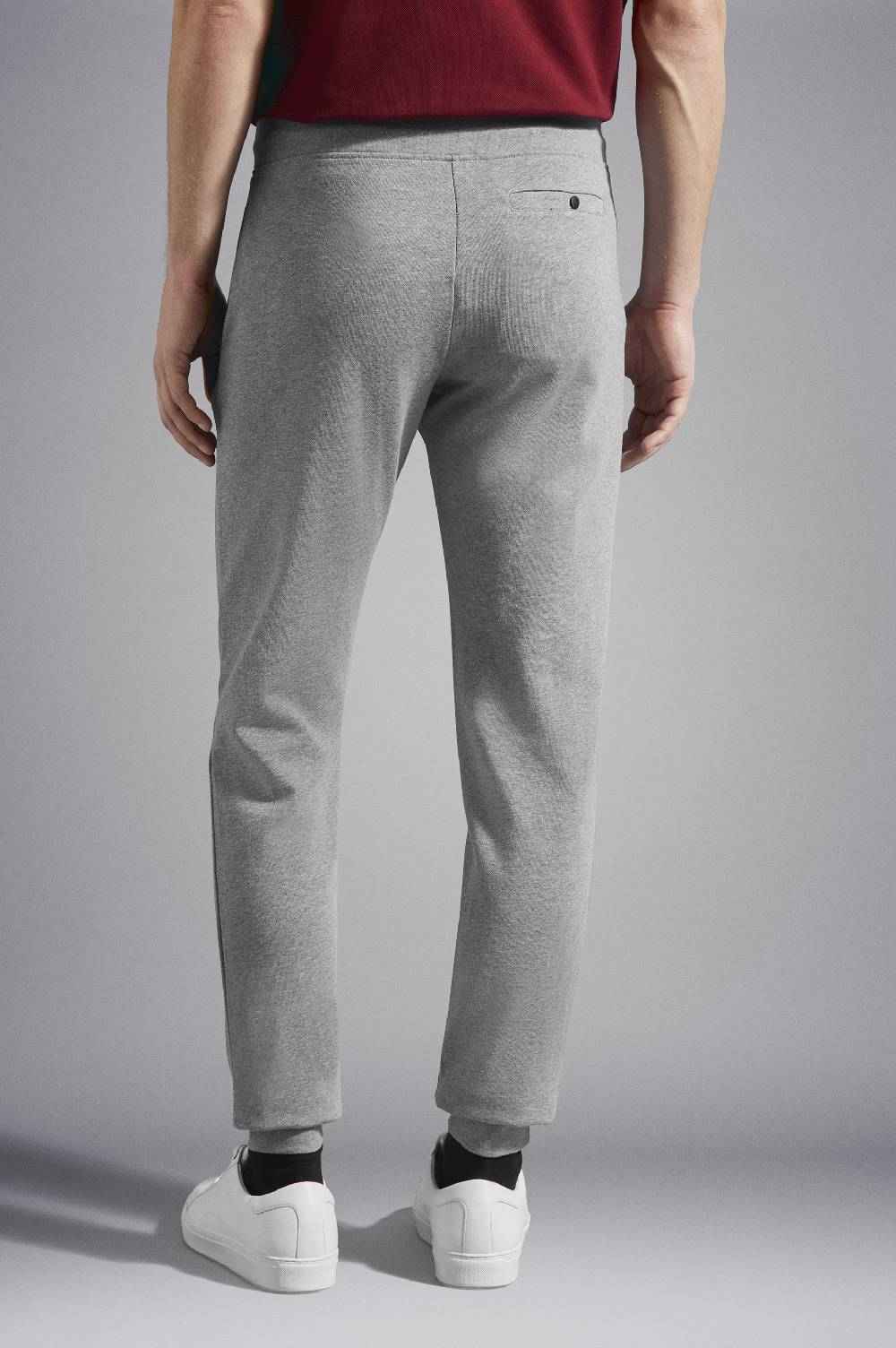 Paul & Shark Pantalone sportivo in cotone con badge iconico Paul & Shark Comprane uno, ottenene uno gratis