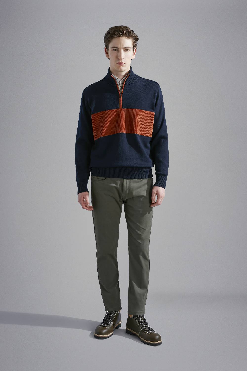 Paul & Shark Pantalone 5 tasche in cotone stretch Paul & Shark Enormi risparmi