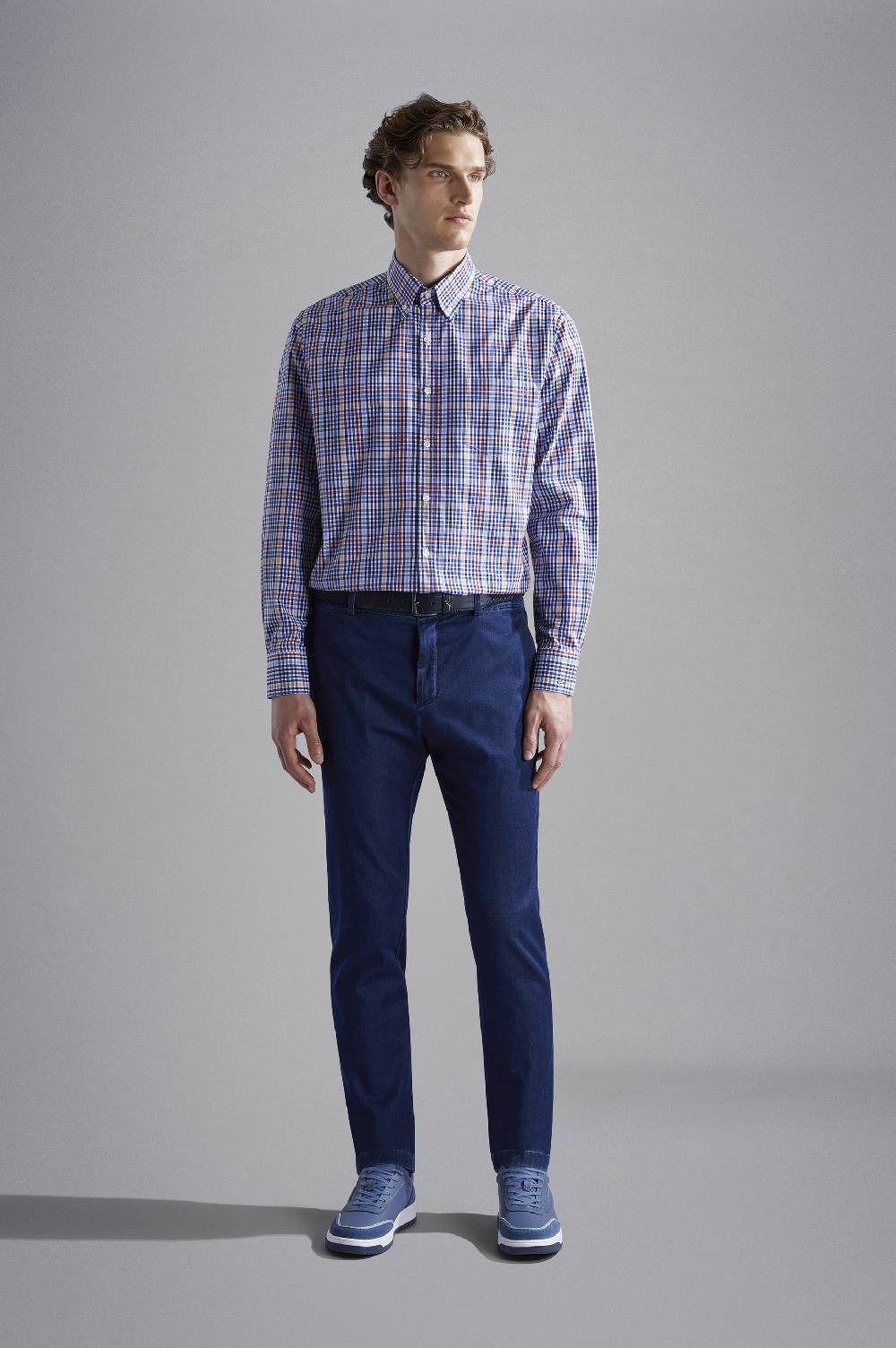 Paul & Shark Pantalone Chino in denim stretch Paul & Shark Sconti VIP