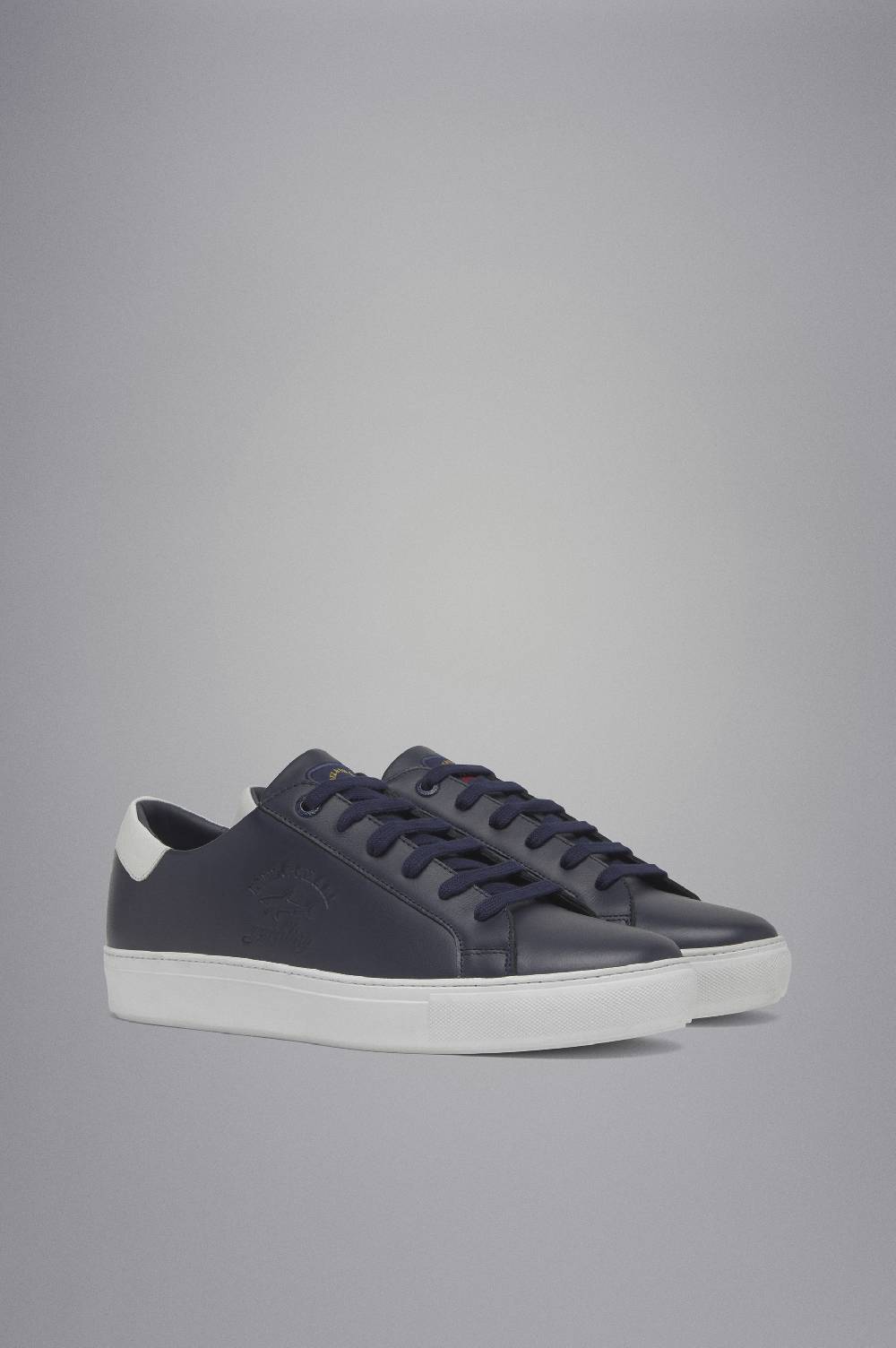 Paul & Shark Sneakers in pelle con Logo stampato Paul & Shark Super sconto