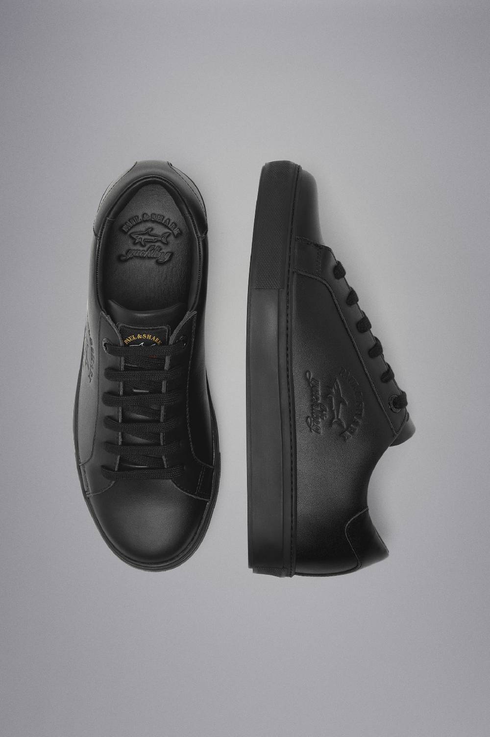 Paul & Shark Sneakers in pelle con Logo stampato Paul & Shark 50% di sconto con spedizione gratuita