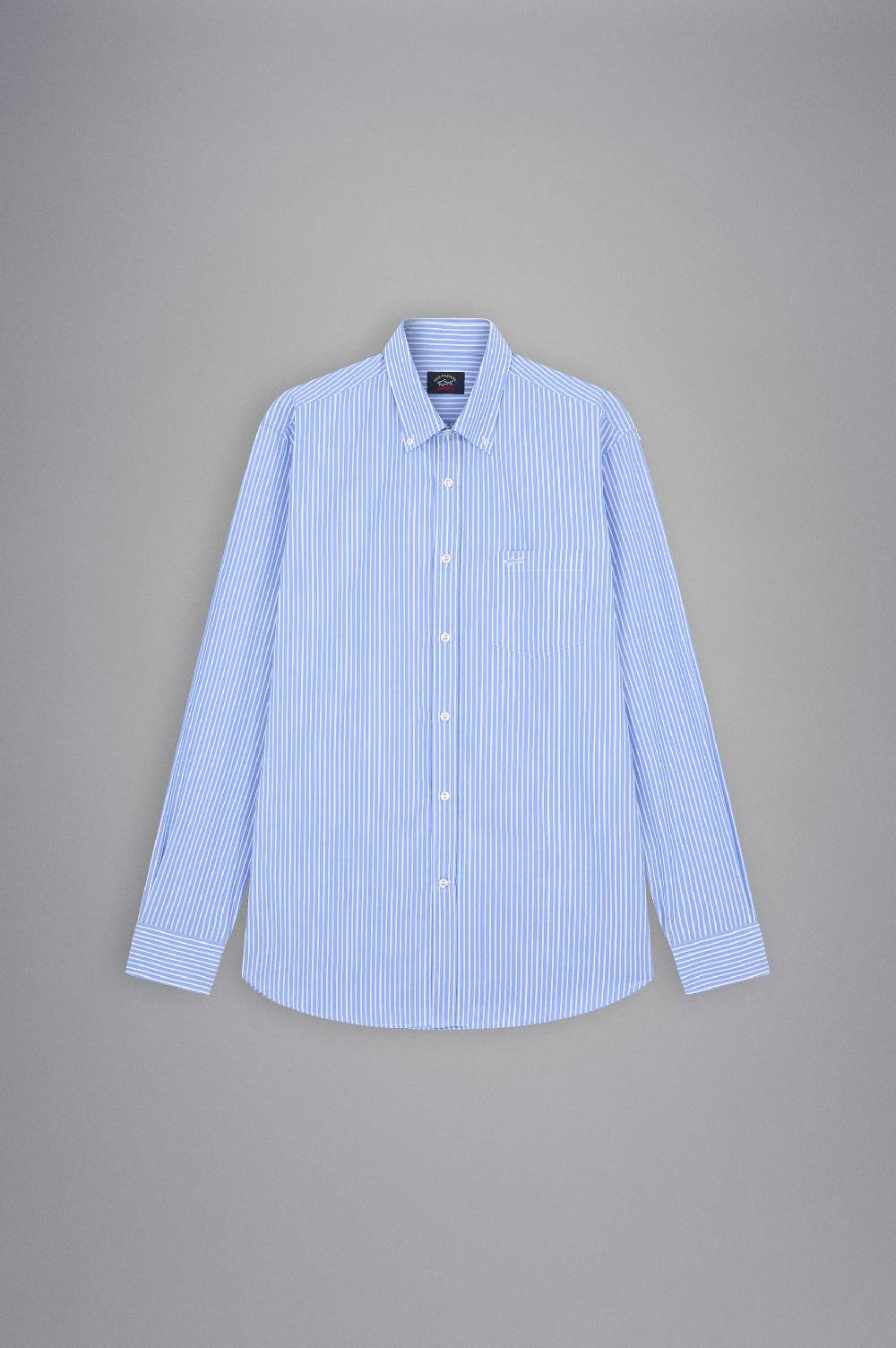 Paul & Shark Camicia in Popeline di cotone Paul & Shark Esporta salva