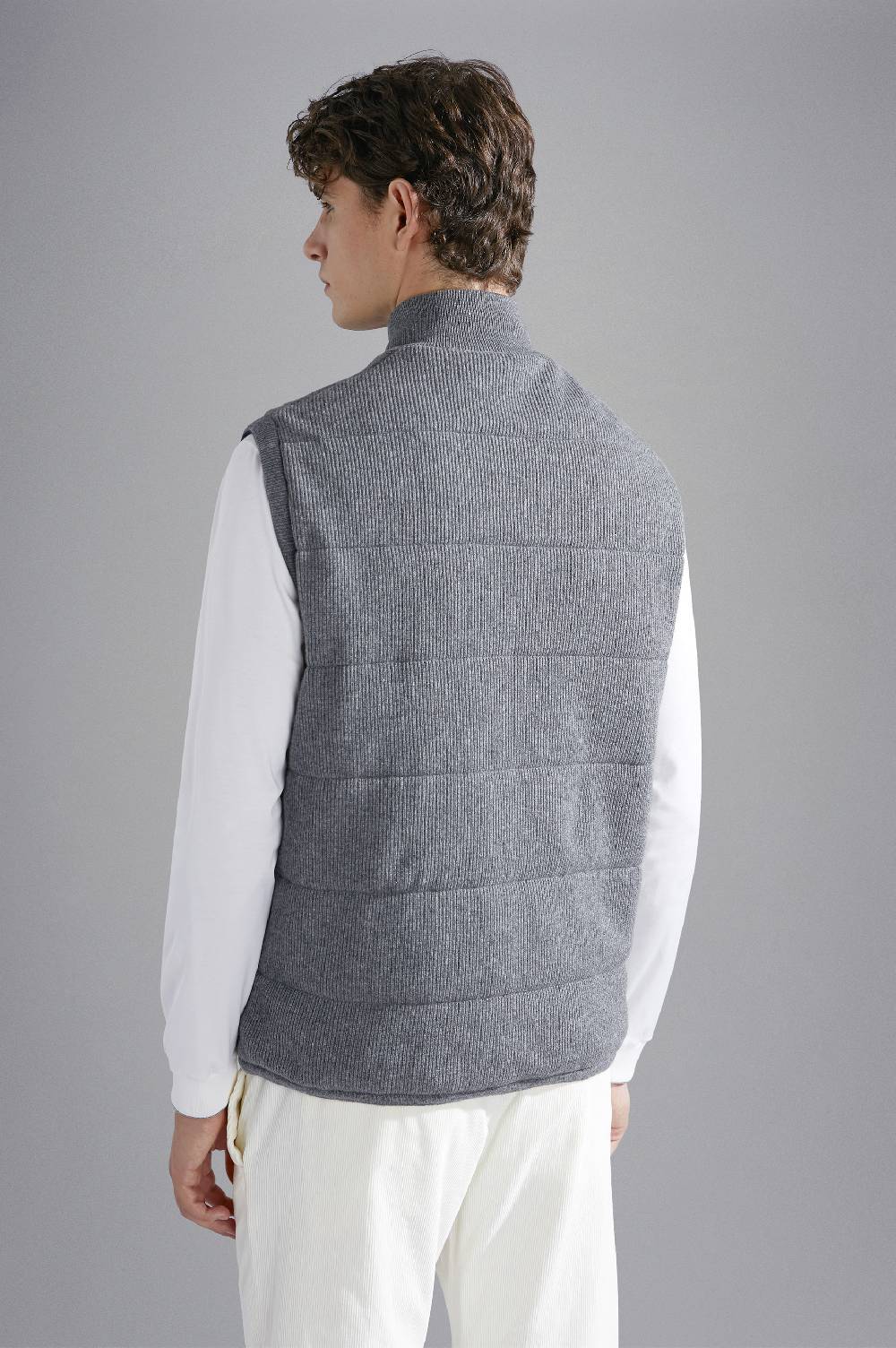Paul & Shark Gilet Hybrid in lana, cashmere e Typhoon Platinum Paul & Shark In Vendita