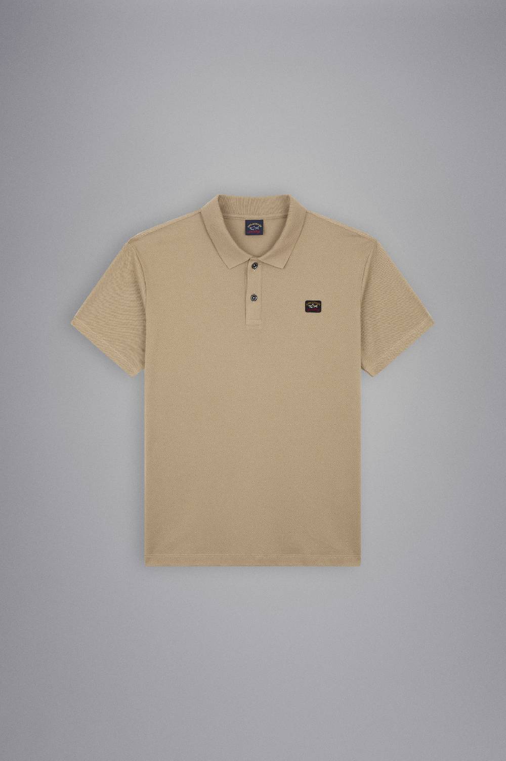 Paul & Shark Polo in cotone piqué con badge iconico Paul & Shark Vendite Flash