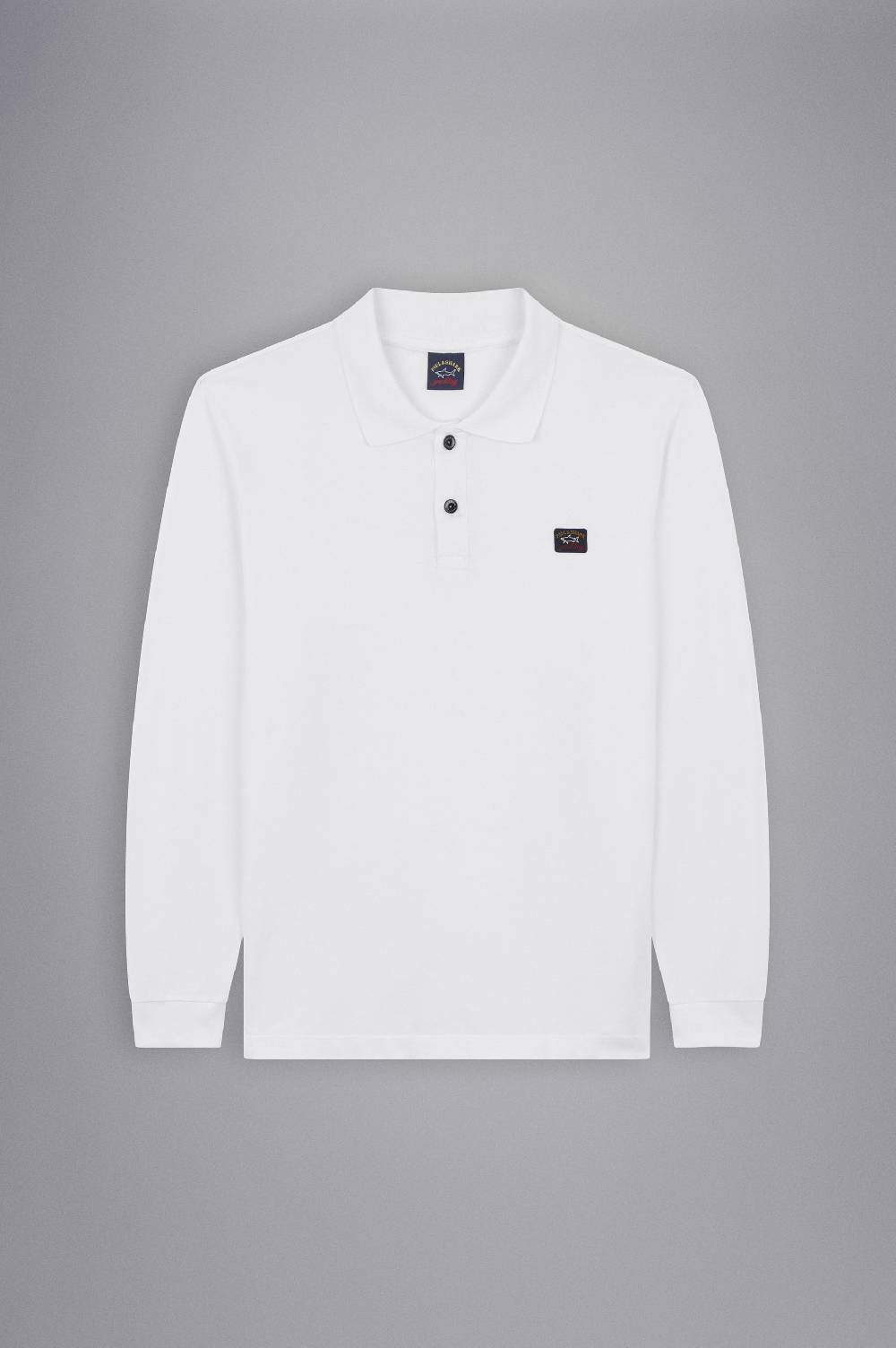 Paul & Shark Polo in cotone piqué con badge iconico Paul & Shark Moda