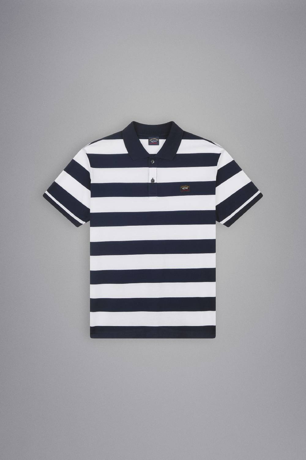 Paul & Shark Polo in cotone piqué con badge iconico Paul & Shark Spedizione gratuita