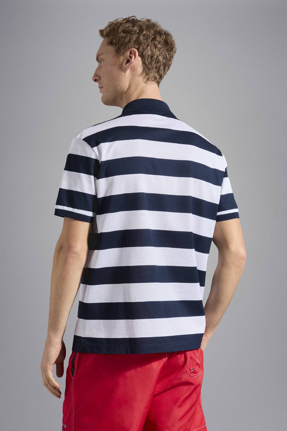 Paul & Shark Polo in cotone piqué con badge iconico Paul & Shark Spedizione gratuita