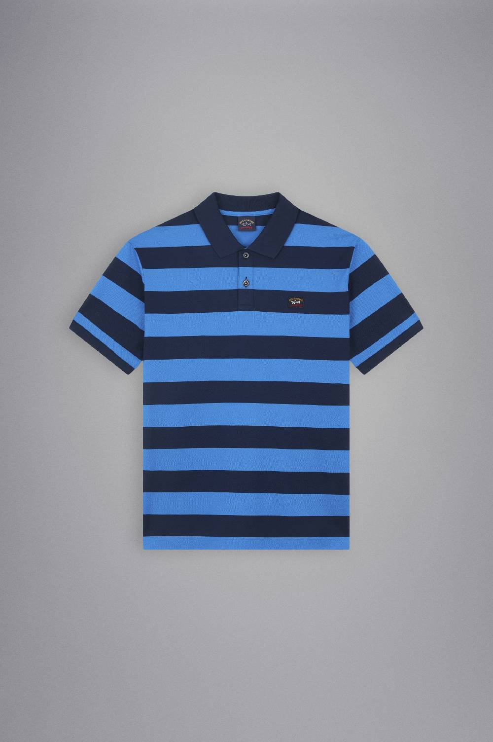 Paul & Shark Polo in cotone piqué con badge iconico Paul & Shark Offerta speciale