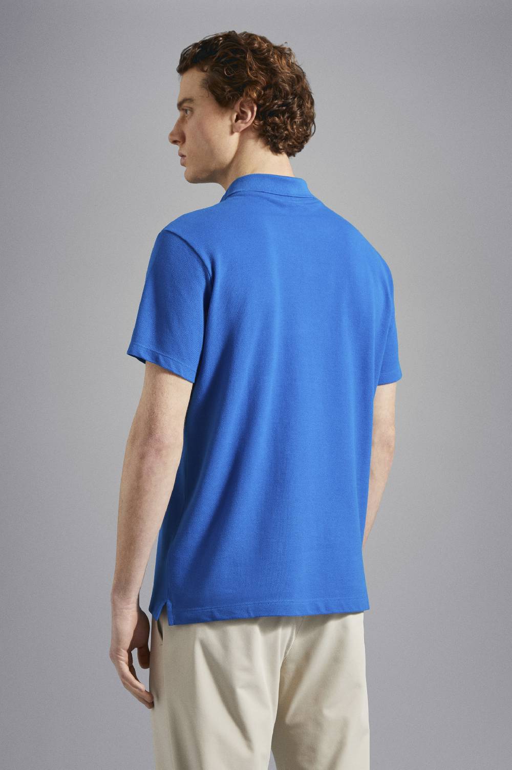 Paul & Shark Polo in cotone piqué con badge iconico Paul & Shark Flash Sale