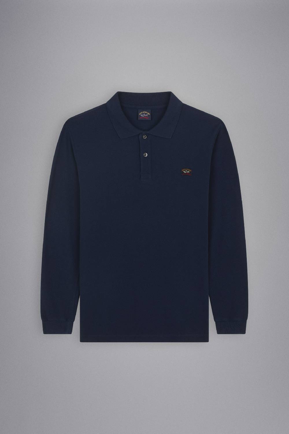 Paul & Shark Polo in cotone piqué con badge iconico Paul & Shark Fornitura limitata