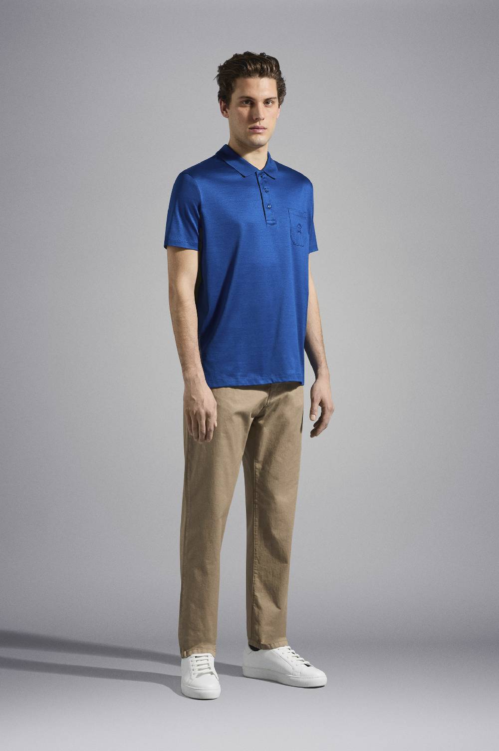 Paul & Shark Polo in jersey di cotone con Logo ricamato Paul & Shark Shopping online