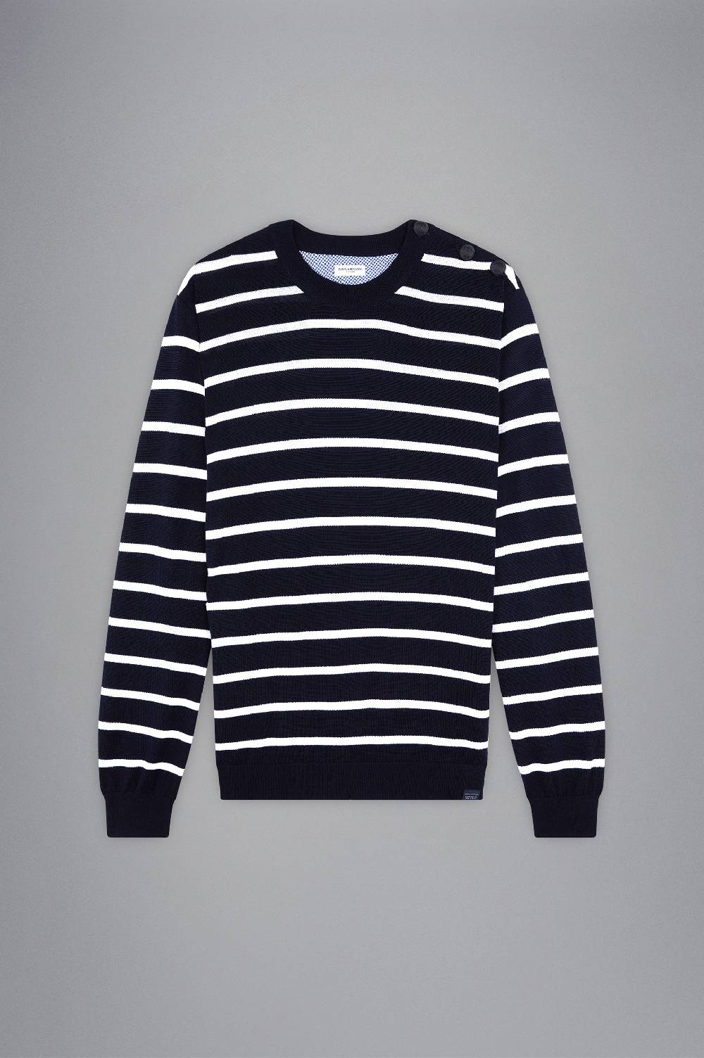 Paul & Shark Maglia in Summer Wool con motivo a righe Paul & Shark Offerta natalizia