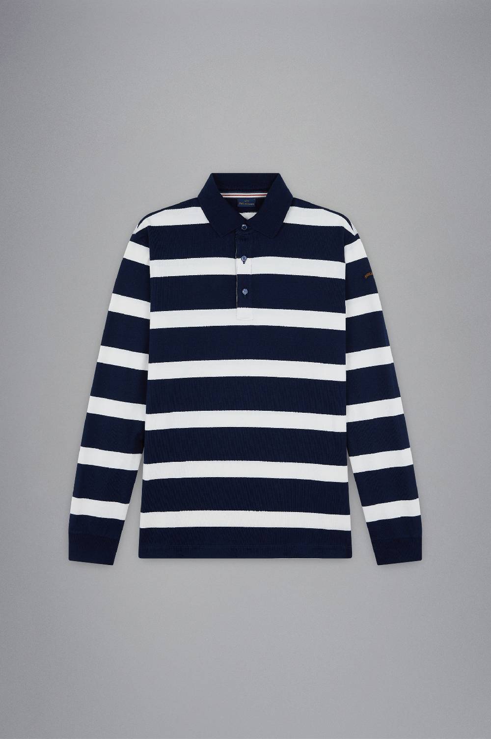 Paul & Shark Polo in cotone con motivo a righe Paul & Shark Offerta San Valentino