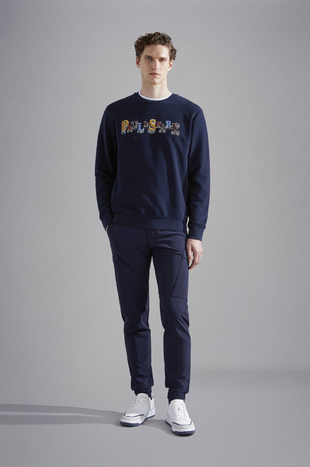 Paul & Shark Pantalone cargo in nylon Econyl® Paul & Shark Offerte esclusive