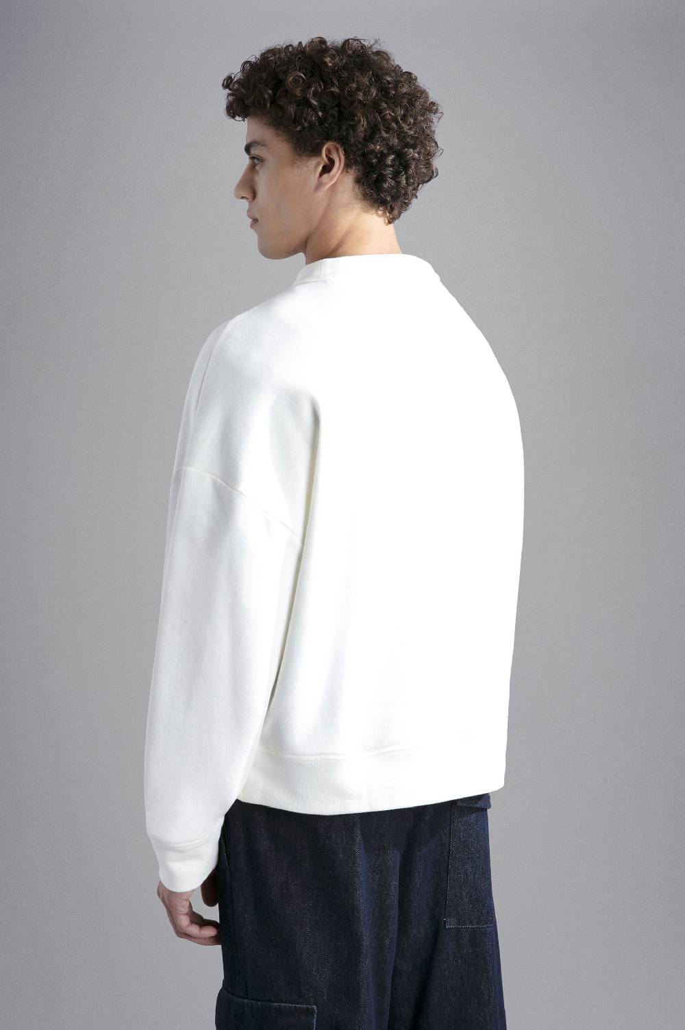 Paul & Shark Felpa in cotone Winter Fleece con stampa Paul & Shark Bestseller