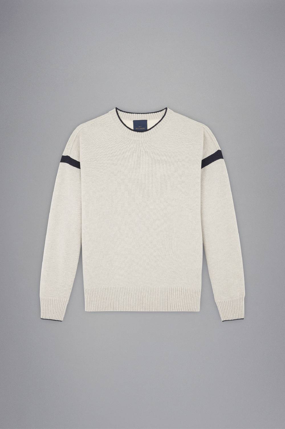 Paul & Shark Maglia in Re-Wool con dettagli a contrasto Paul & Shark Liquidazione
