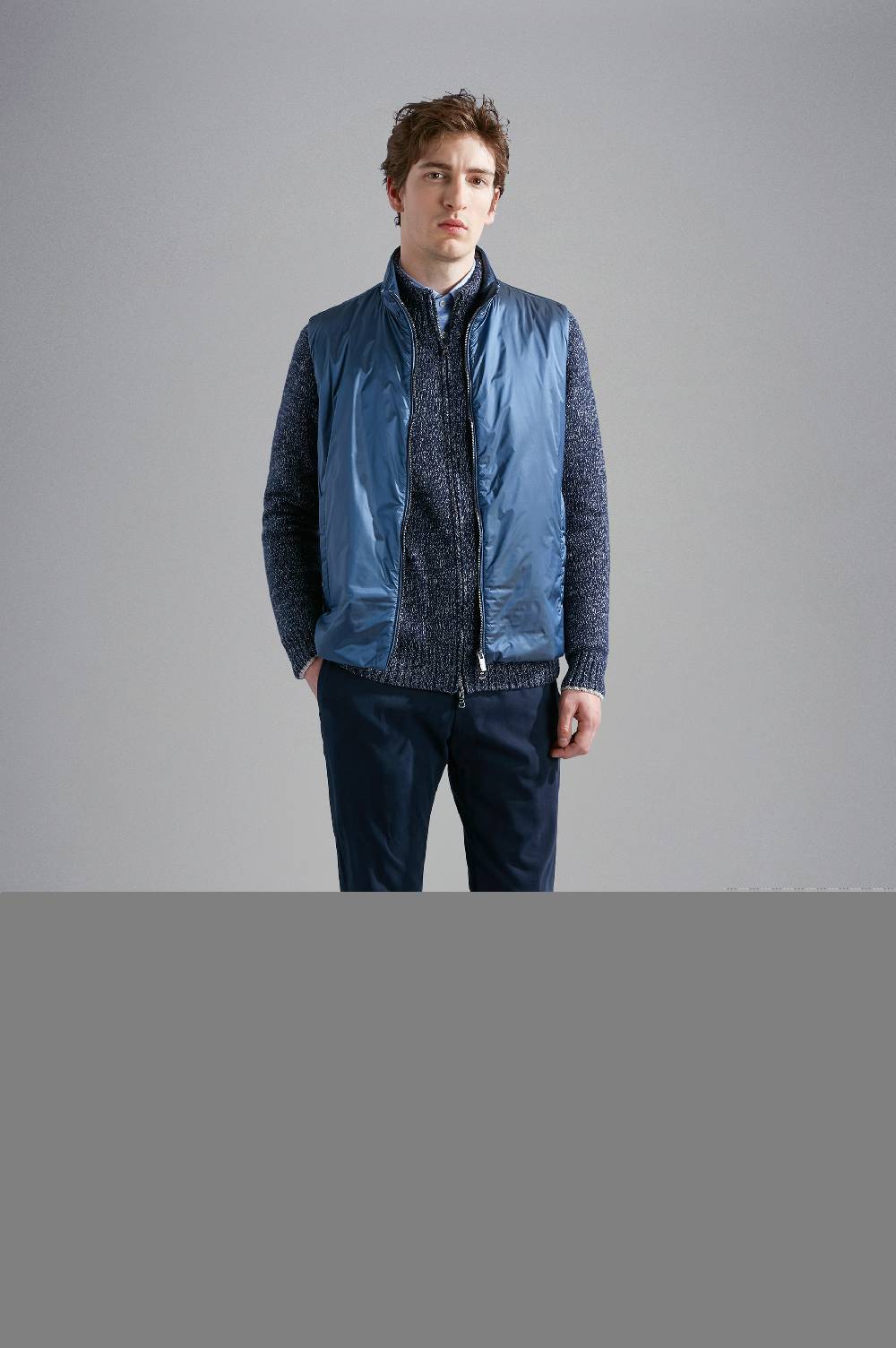 Paul & Shark Gilet in nylon cangiante Paul & Shark Fino al 65% di sconto