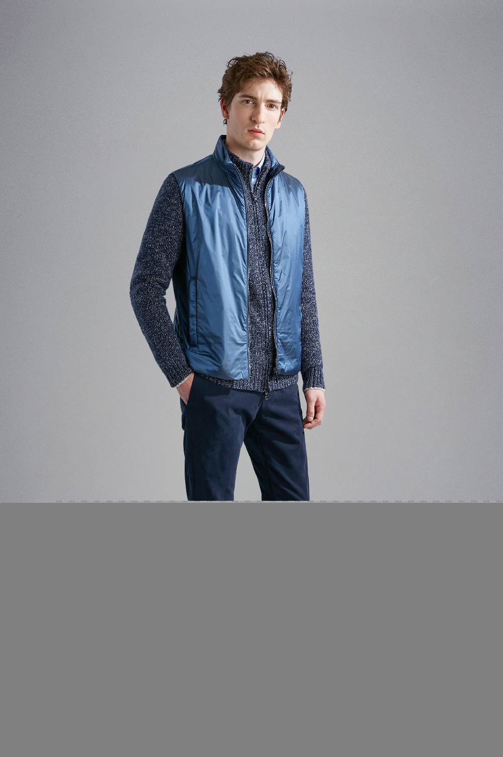 Paul & Shark Maglia in lana e cashmere melange Paul & Shark Only for today