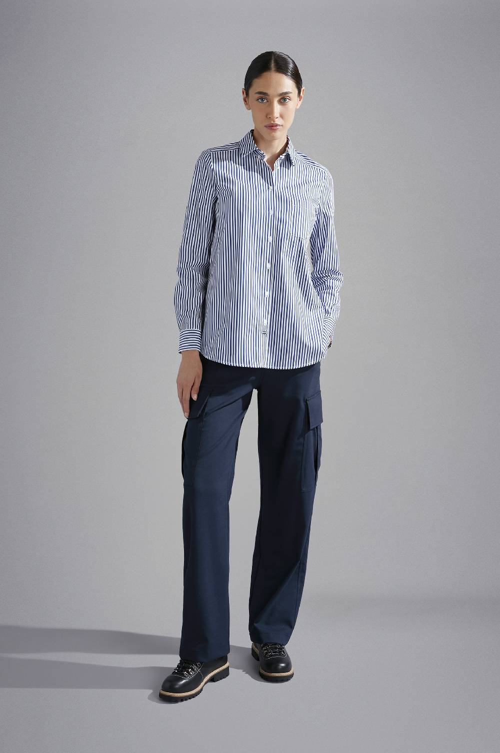 Paul & Shark Camicia in popeline di cotone Paul & Shark Black Friday Prezzi