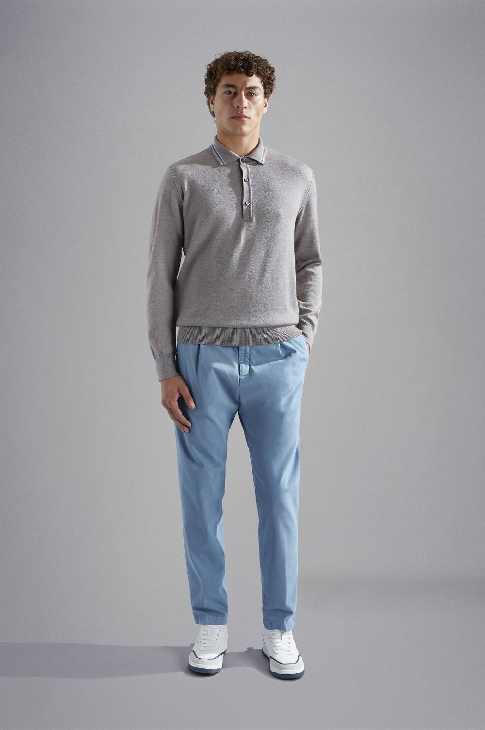 Paul & Shark Pantalone con coulisse in Soft Touch Twill Paul & Shark Promozione