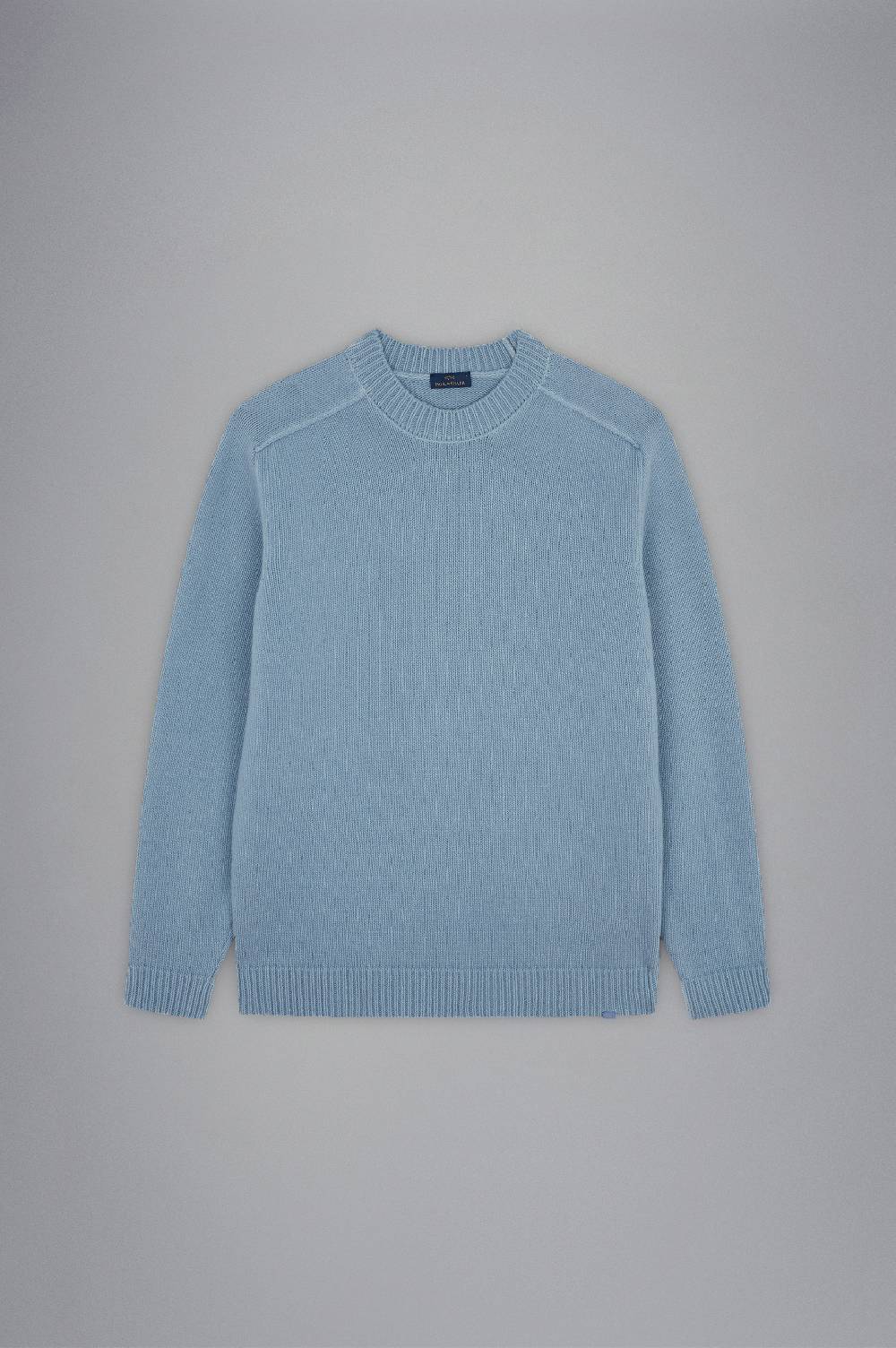 Paul & Shark Maglia in Re-Wool tinto capo Paul & Shark Spedizione Gratuita