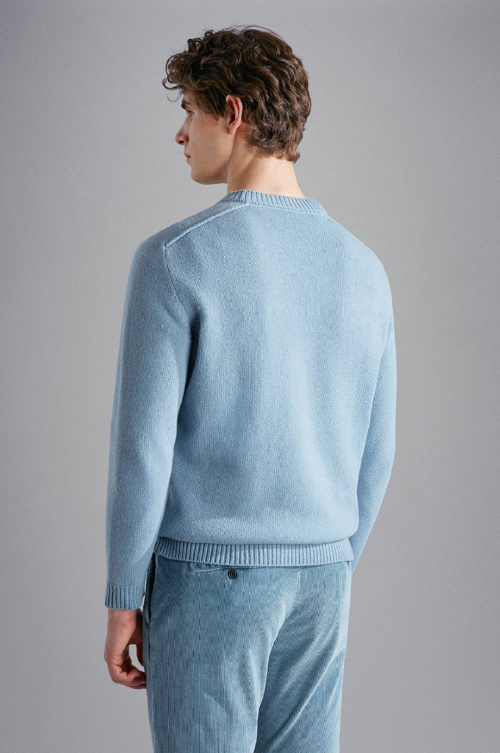 Paul & Shark Maglia in Re-Wool tinto capo Paul & Shark Spedizione Gratuita